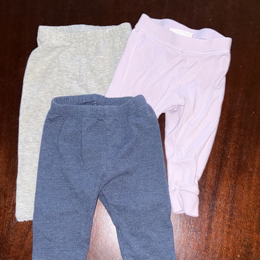 GAP Kids' Leggings Set in Gray, Blue, and Pink
